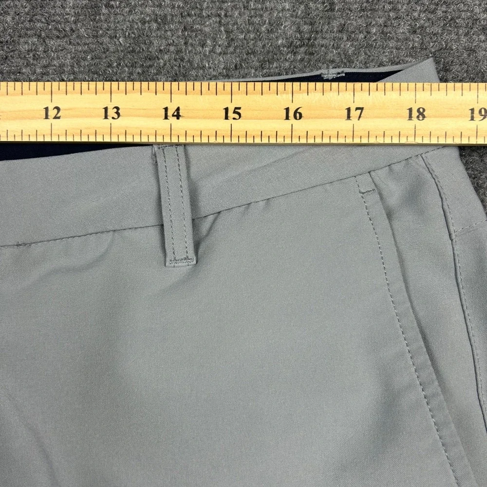 FootJoy Pro Tour Golf Pants Mens 38x32 Grey Performance Stretch Flat Front Chino
